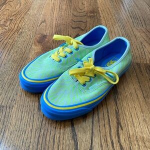 Vans summer animal print shoes